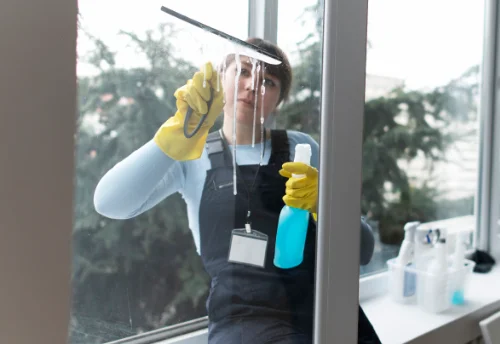 Nettoyage de vitres intérieures et extérieures à Salans